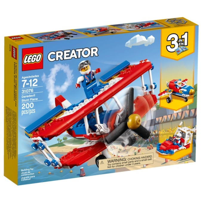31076 LEGO CREATOR - Kaskadérské letadlo