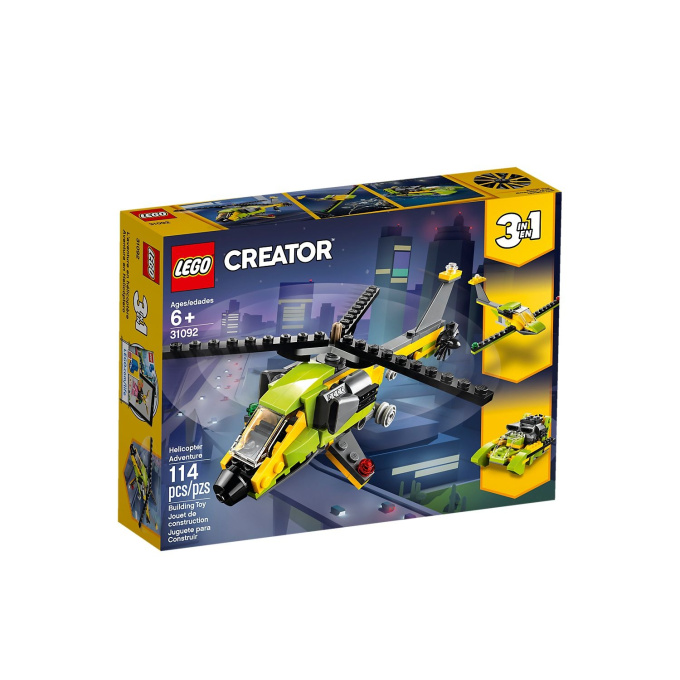 31092 LEGO CREATOR - Dobrodružství s helikoptérou
