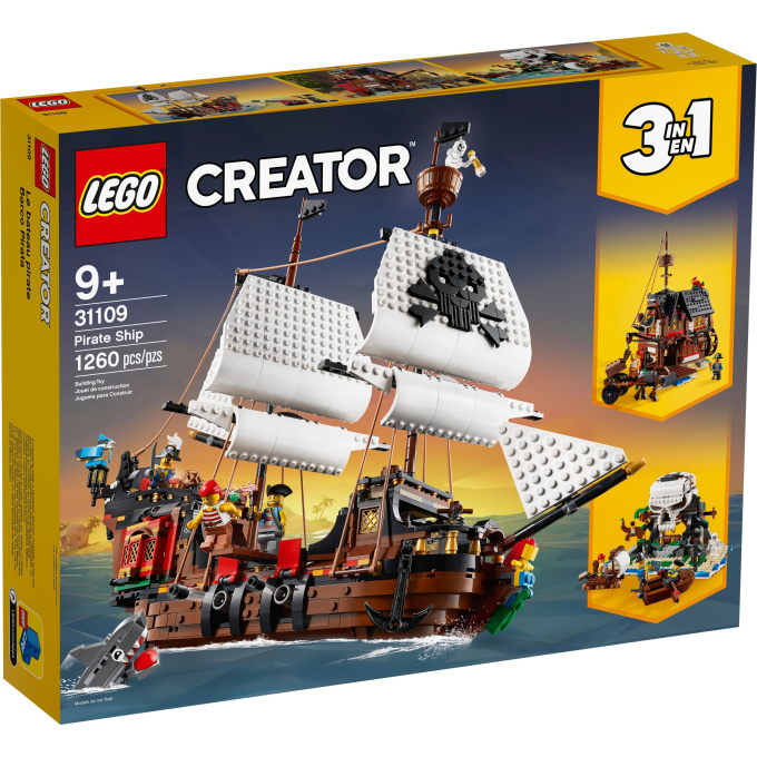 31109 Lego Creator – Pirátská loď