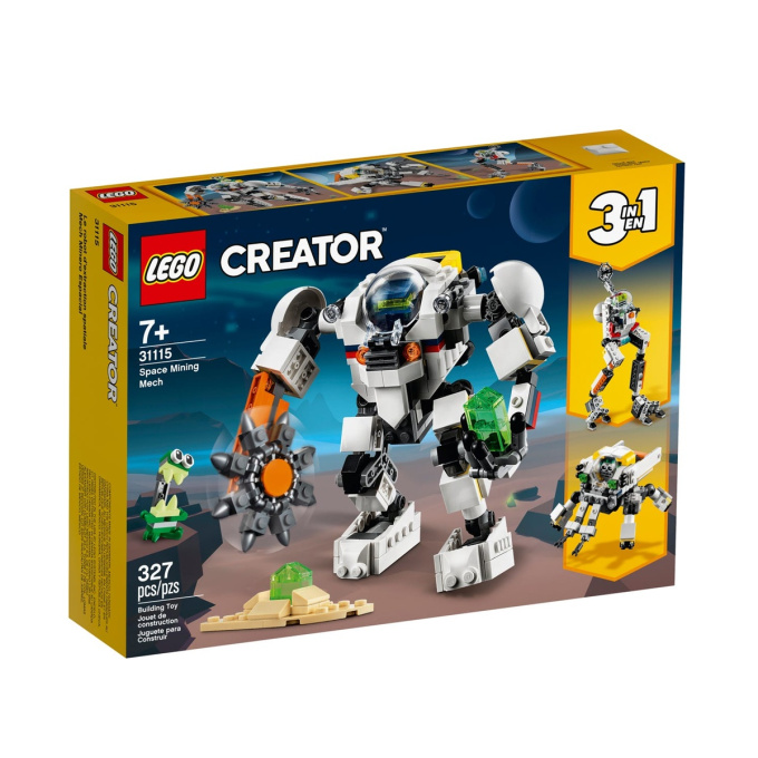 31115 Lego Creator – Vesmírný těžební robot
