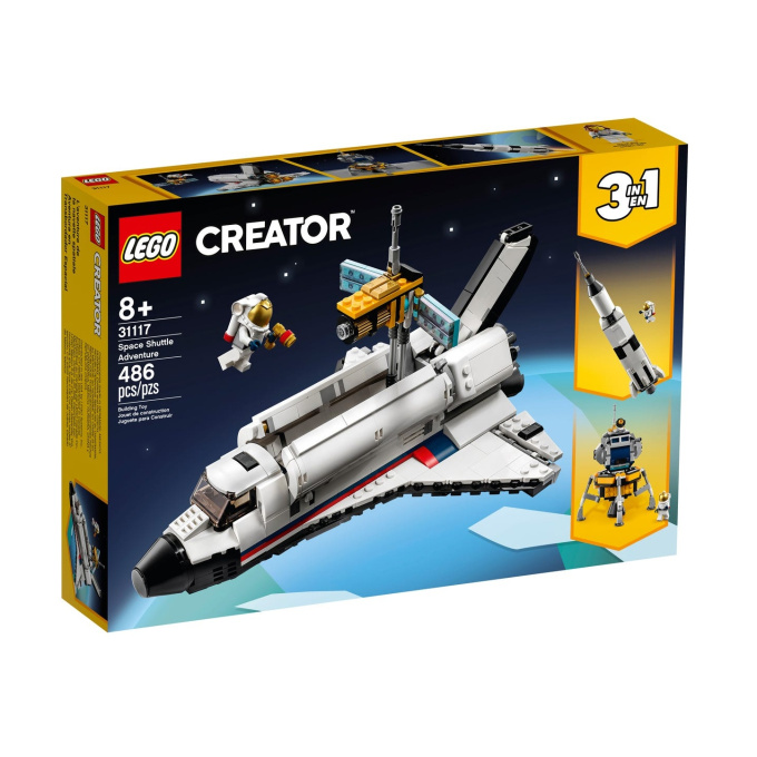 31117 Lego Creator – Vesmírní dobrodružství 3 v 1