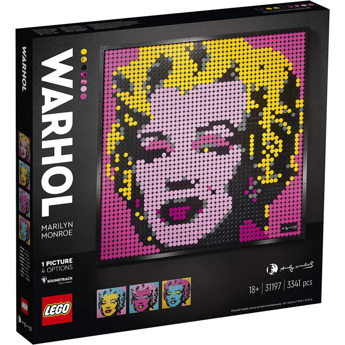 31197 Lego Art– Andy Warhol´s Marilyn Monroe