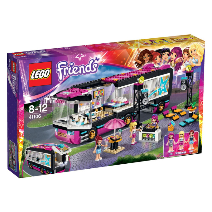41106 LEGO FRIENDS - Autobus na turné popových hvězd