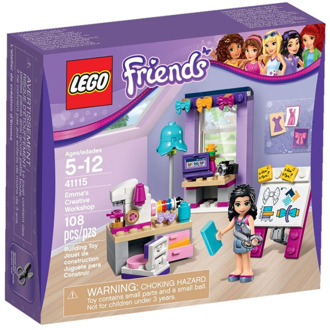 41115 Lego Friends - Emma a její tvořivá dílna