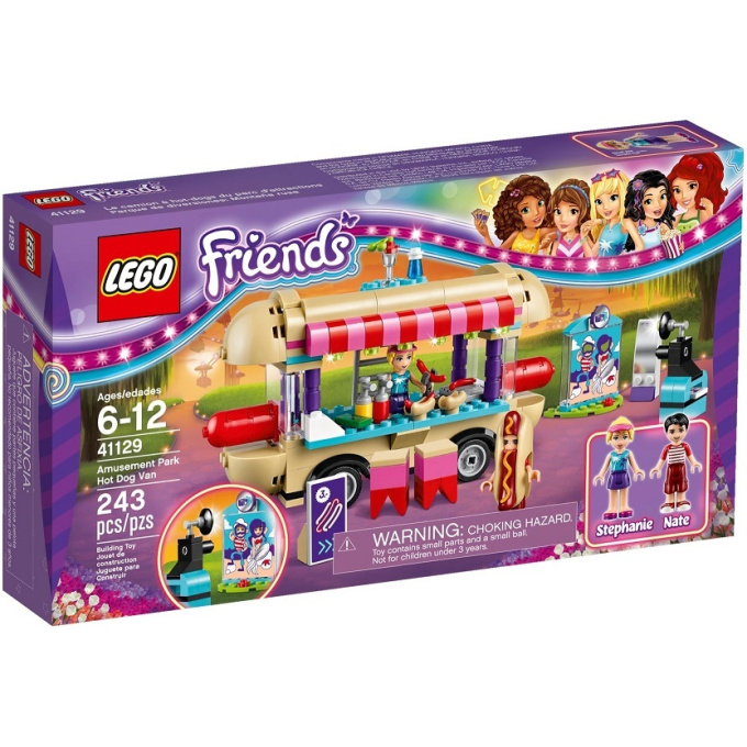 41129 LEGO FRIENDS – Dodávka s hot dogy v zábavném parku