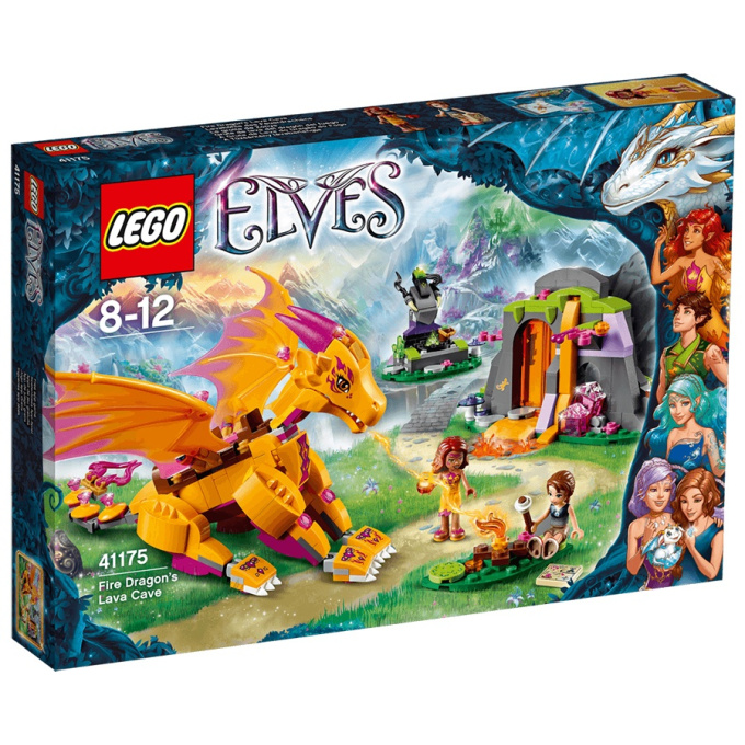 41175 LEGO ELVES - Lávová jeskyně ohnivého draka