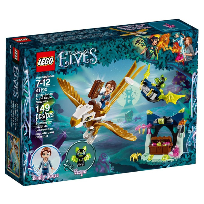 41190 LEGO ELVES - Emily Jonesová a únik na orlovi