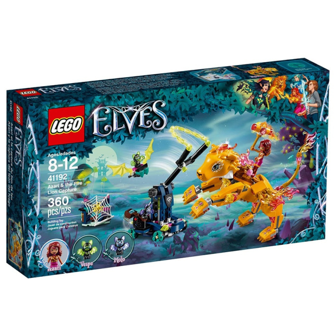 41192 LEGO ELVES - Azari a chycení ohnivého lva