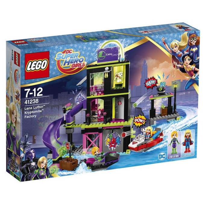 41238 LEGO DC SUPER HERO - Lena Luthor a továrna na Kryptonit