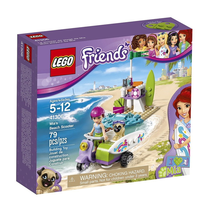 41306 LEGO FRIENDS - Mia a plážový skútr