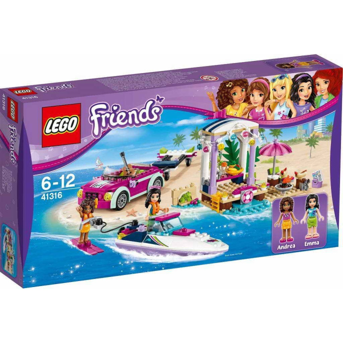 41316 LEGO FRIENDS - Vozidlo s přívěsem pro člun