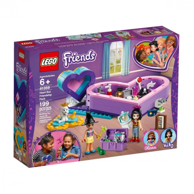 41359 LEGO FRIENDS - Balení srdíčkových boxů přátelství
