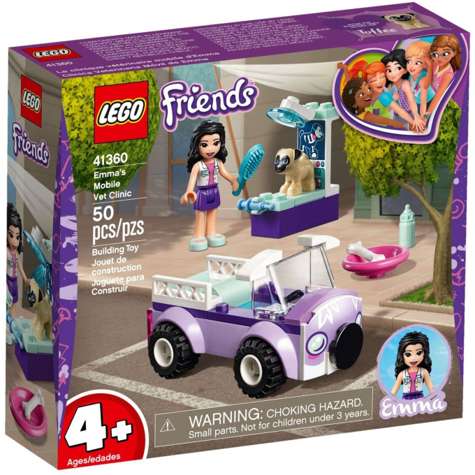41360 LEGO FRIENDS - Emmina pojízdná veterinární klinika