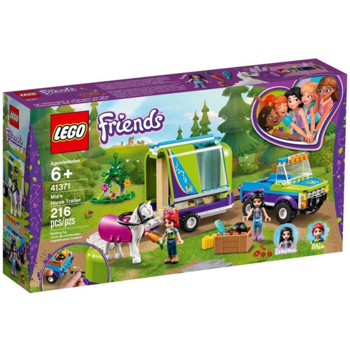 41371 Lego Friends: Mia a její přívěs na koně