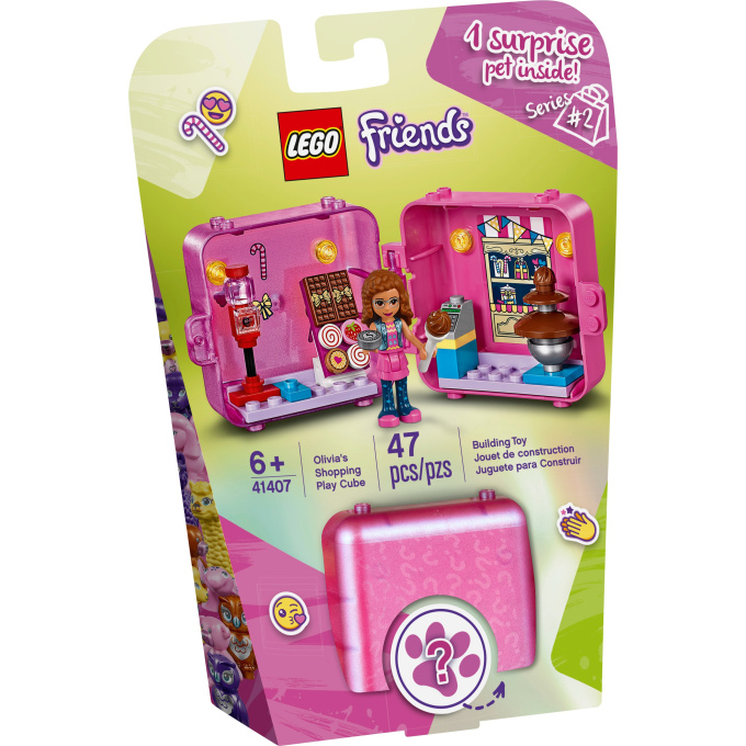 41407 LEGO FRIENDS - Herní boxík: Olivia a dortíky