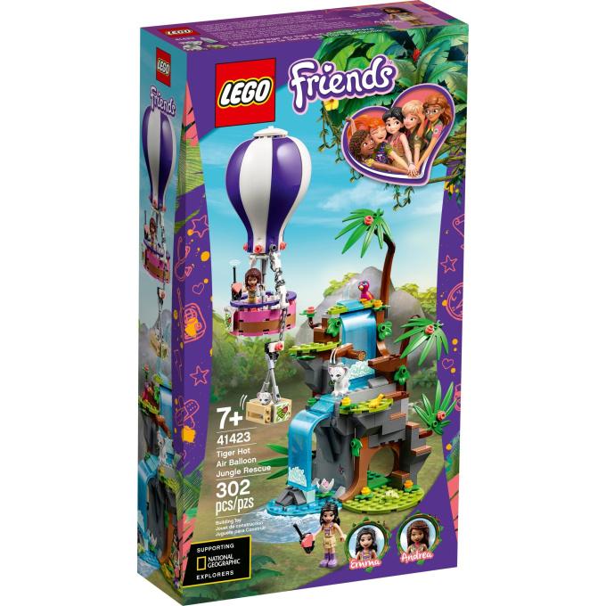 41423 LEGO FRIENDS – Záchrana tygra v džungli