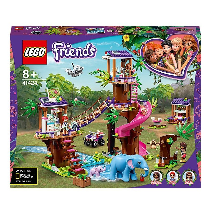 41424 LEGO FRIENDS – Základna záchranářů v džungli