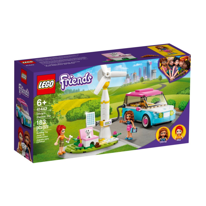 41443 Lego Friends - Olivia a její elektromobil