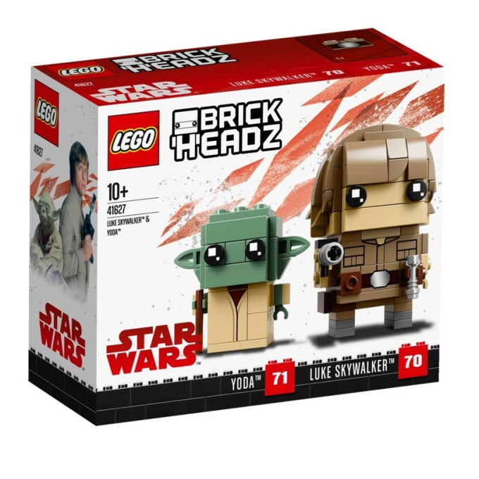 41627 LEGO BrickHeadz - Luke Skywalker a Yoda
