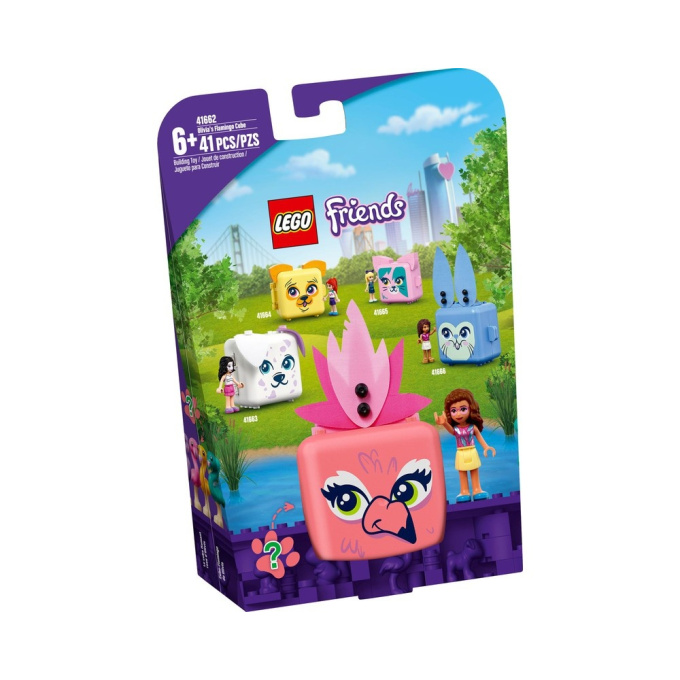 41662 LEGO FRIENDS - Olívia a její plameňákový boxík