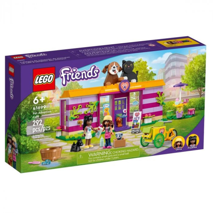 41699 Lego Friends- Kavárna pro zvířátka