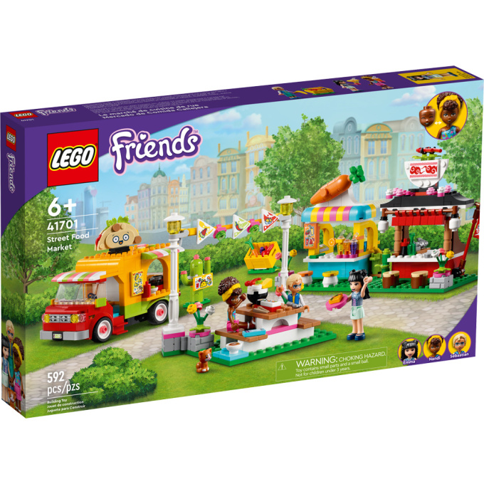 41701 Lego Friends – Pouliční trh s jídlem