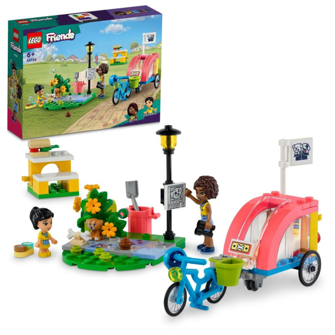 41738 Lego Friends – Záchrana pejska na kole