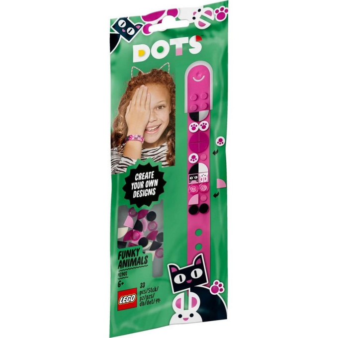 41901 LEGO DOTS - Náramek veselá zvířátka