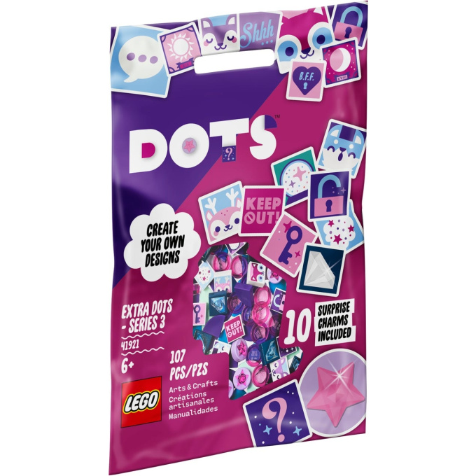 41921 Lego Dots - Doplňky 3. série