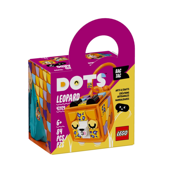 41929 LEGO DOTS – Ozdoba na tašku - leopard