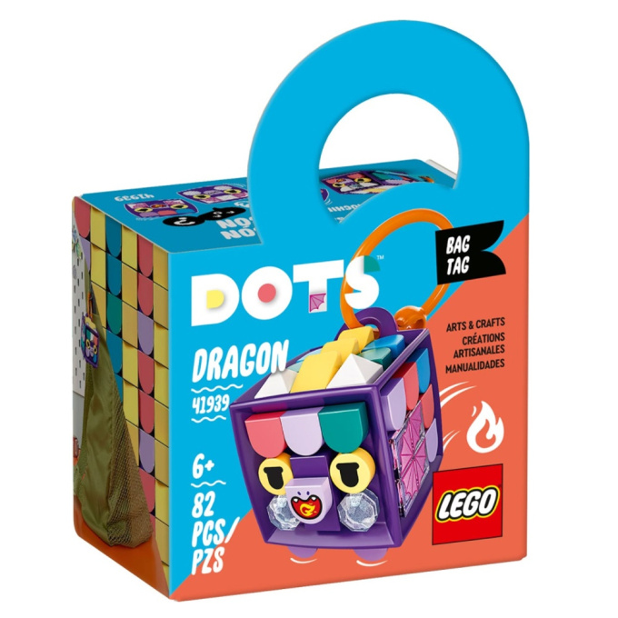 41939 LEGO DOSTS - Ozdoba na tašku - dráček