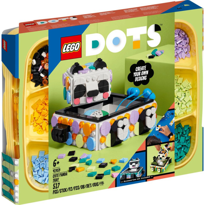 41959 Lego Dots- Roztomilá Panda přihrádka