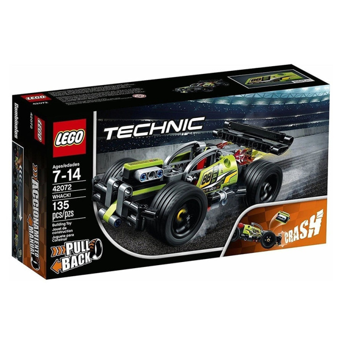 42072 LEGO TECHNIC - Zelené závodní auto