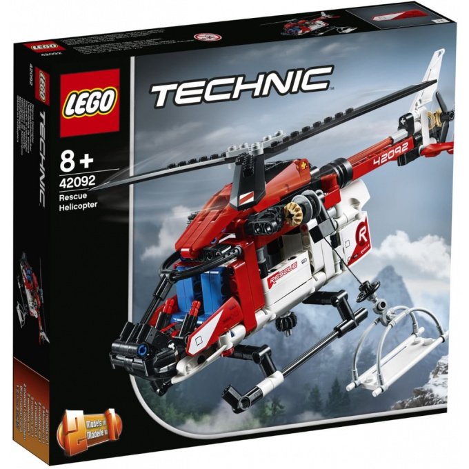 42092 LEGO TECHNIC - Záchranářská helikoptéra