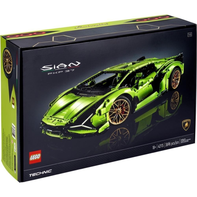 42115 Lego Technic – Lamborghini Sián Fkp 37