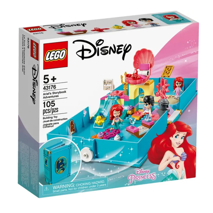 43176 LEGO DISNEY PRINCESS - Ariel a její pohádková kniha dobrodružství