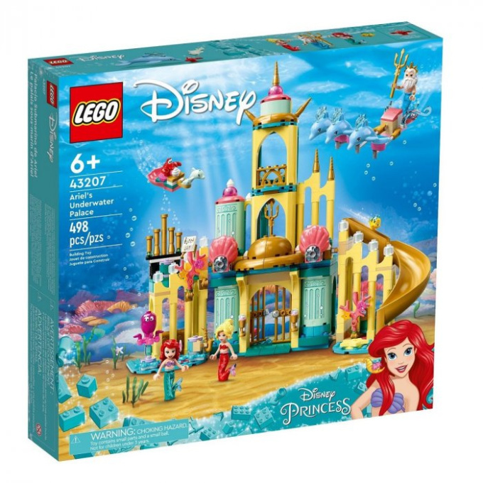 43207 Lego Disney- Arielin podmořský palác