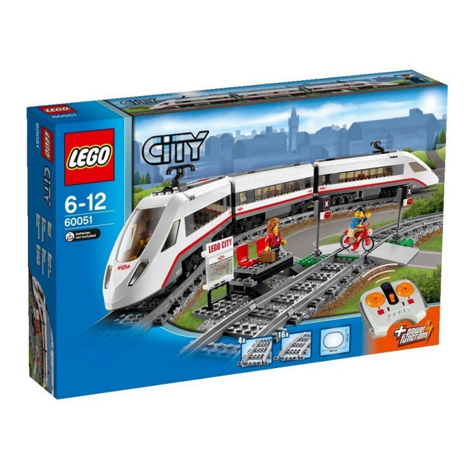 60051 LEGO CITY - Vysokorychlostní osobní vlak