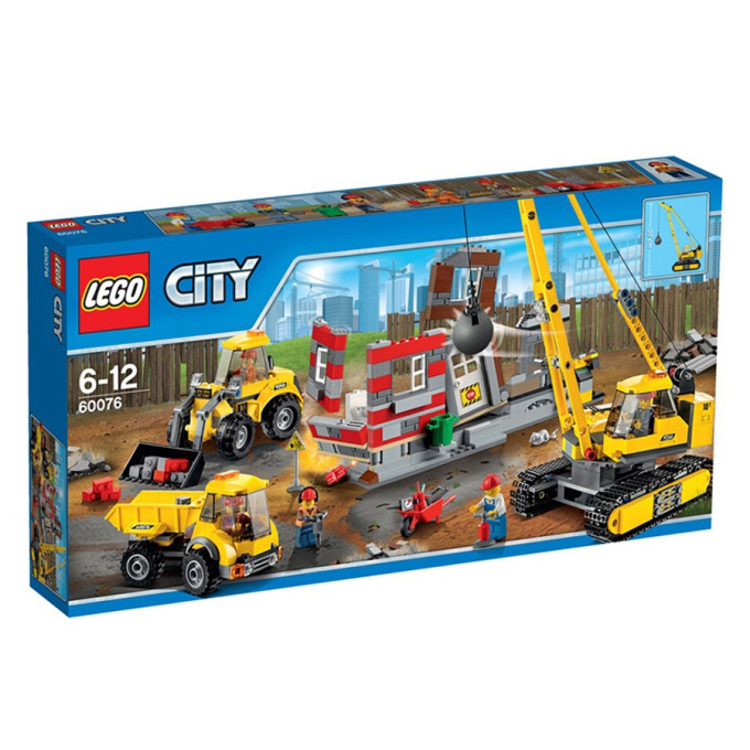 60076 LEGO CITY - Demoliční práce na staveništi