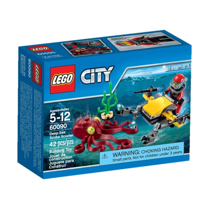 60090 LEGO CITY - Potápěčský hlubinní skútr