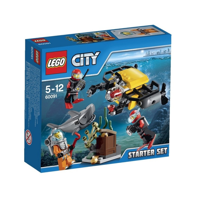 60091 LEGO CITY - Hlubinný mořský výzkum