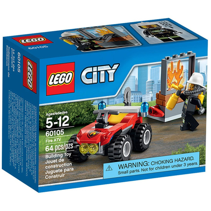 60105 LEGO CITY - Hasičské terénní vozidlo
