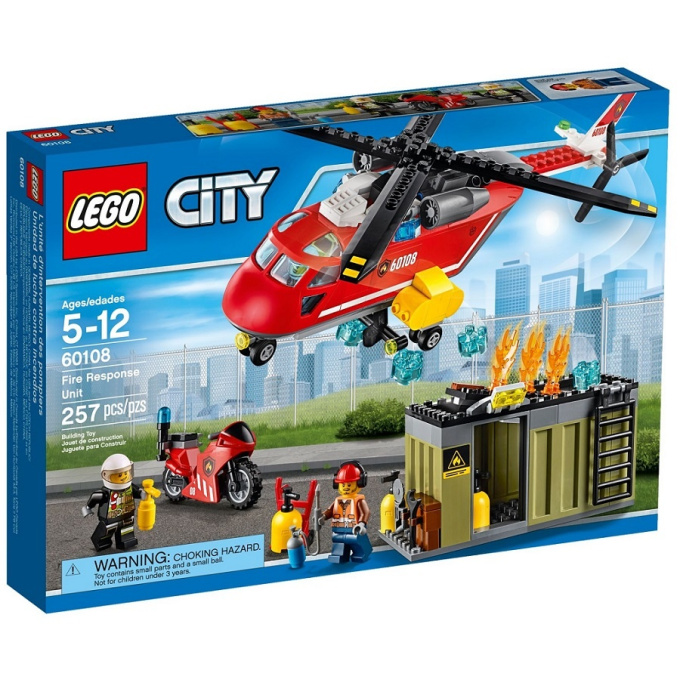 60108 LEGO CITY - Hasičská zásahová jednotka