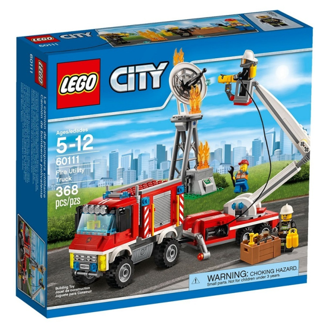 60111 LEGO CITY - Zásahové hasičské auto