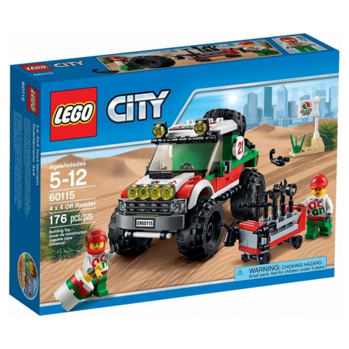 60115 LEGO CITY - Terénní vozidlo 4x4