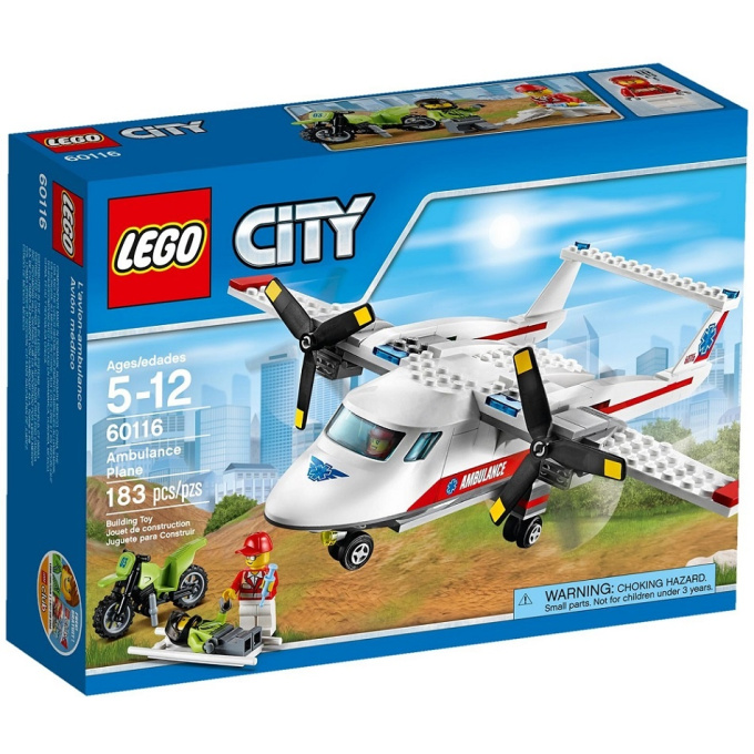 60116 LEGO CITY - Záchranářské letadlo