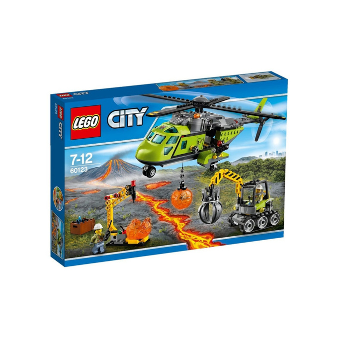 60123 LEGO CITY – Sopečná zásobovací helikoptéra