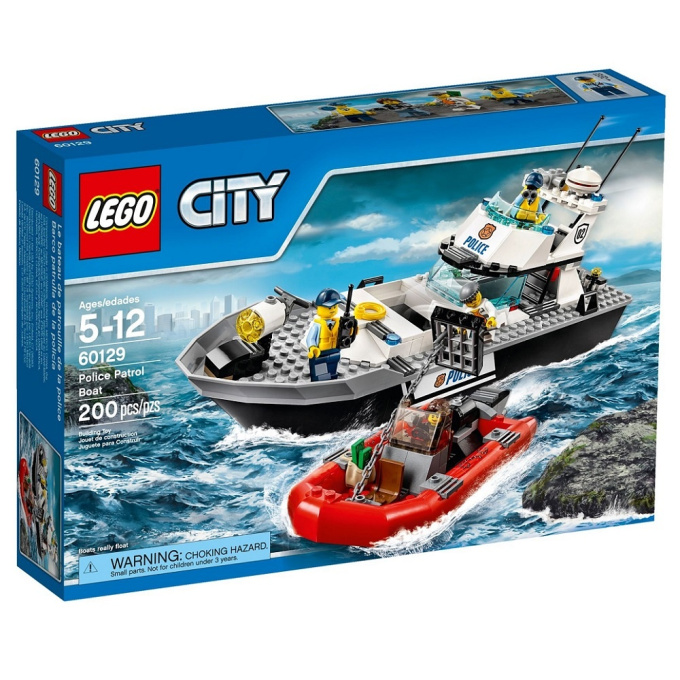 60129 LEGO CITY - Policejní hlídková loď