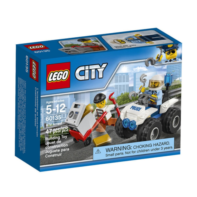 60135 LEGO CITY - Zatčení na čtyřkolce