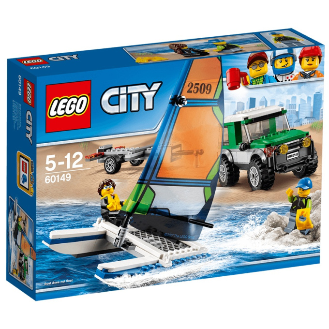 60149 LEGO CITY - 4X4 s katamaránem